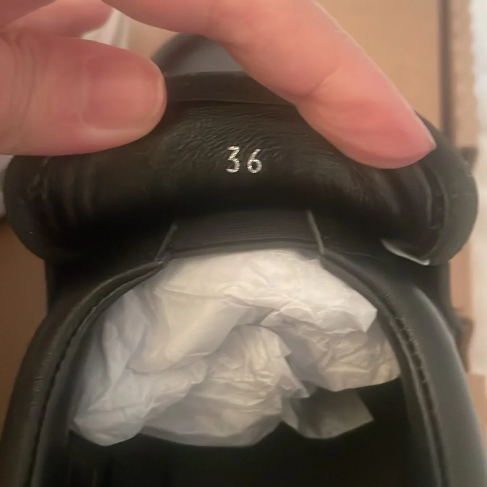 NWT VOILE BLANCHE MERRY Penny Loafer in Black - Picture 15 of 15